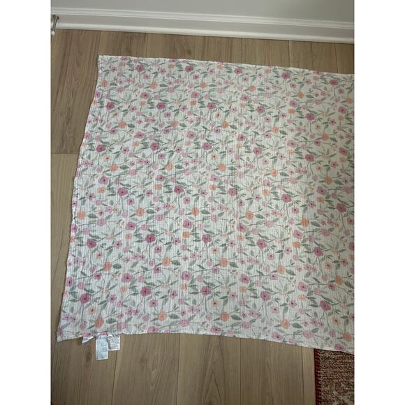 aden + anais Ma Fleur Muslin Swaddle Blanket Floral - Picture 3 of 6